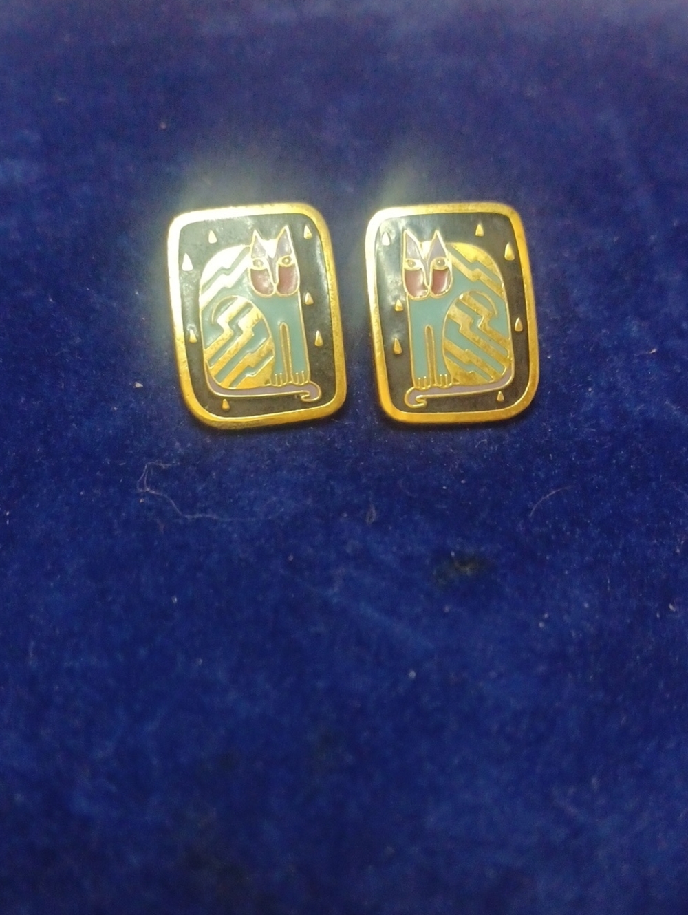 Laurel Burch Fantasticat Earrings
